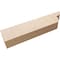 Ekena Millwork 4in. W x 8in. H x 32in. L Crestline Woodgrain TimberThane Rafter Tail, Primed Tan RFTUR04X08X32CRERCPR - alternate 2